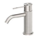 BM36 Opal Bench Mount Cross Hatched Basin Mixer - Various Colours