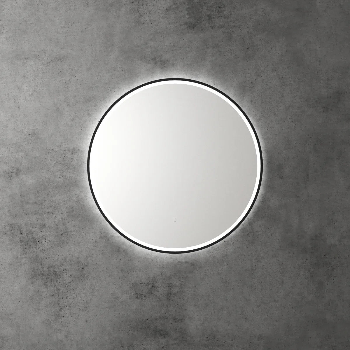 Round LED Mirror Touchless Switch with Demister 700mm / 900mm - Frameless / With Frame