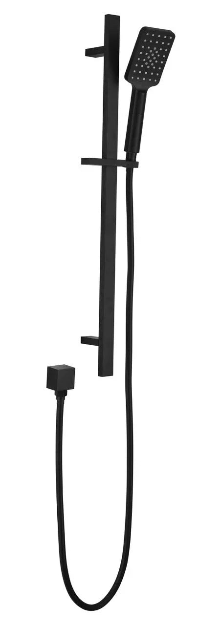 Slim Square Rail Shower - Various Colours