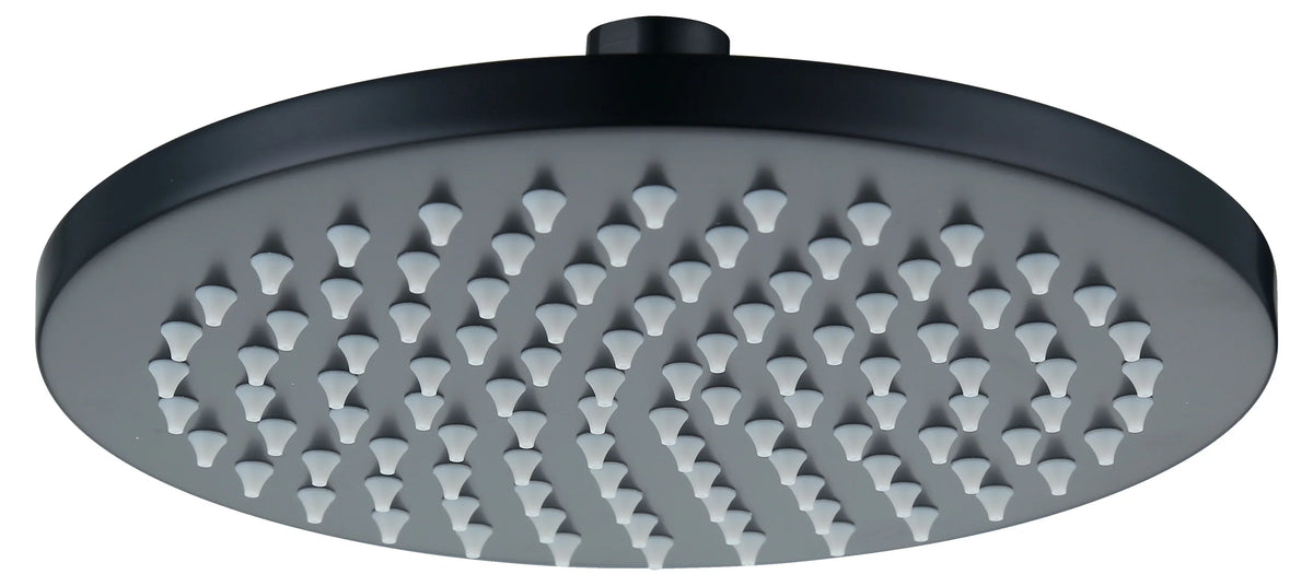 Round Overhead Shower Head 200mm - Various Colours