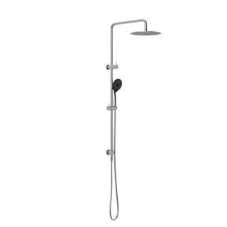 Nero Project Round Dual Shower Rail - Various Colours