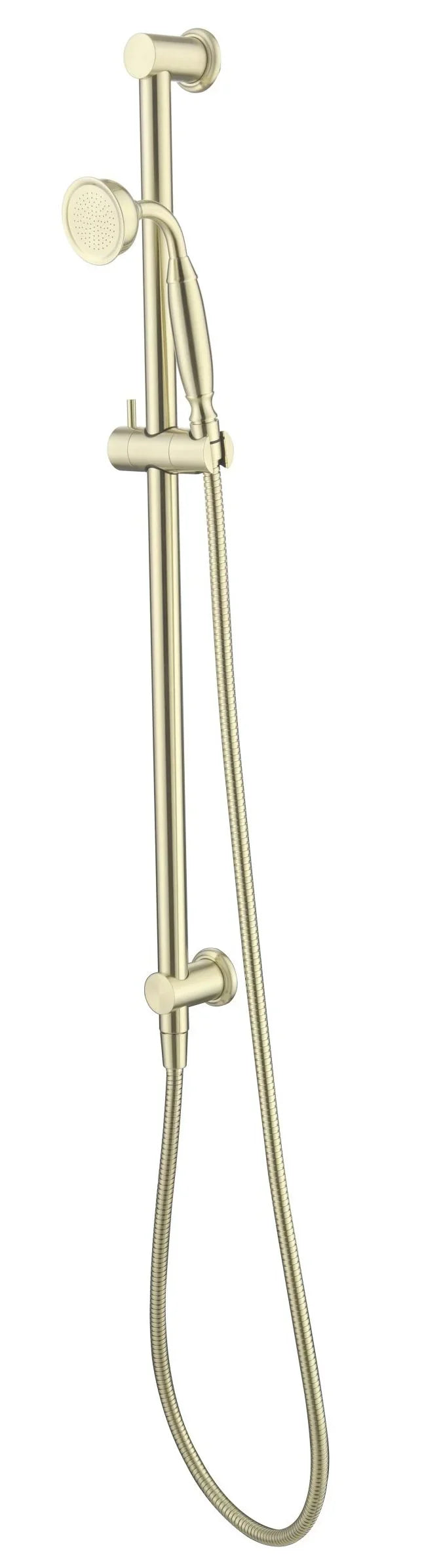 Heritage Rail Shower with Solid Brass Hand Shower - Various Colours