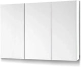Mirror Cabinet Pencil Edge 1500mm - White