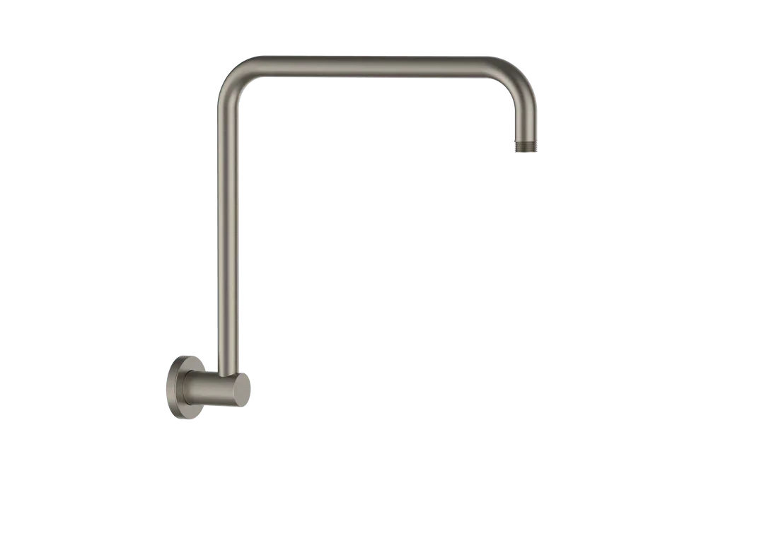 Round High-Rise Overhead Shower Arm - Various Colours