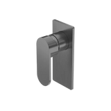 SM04 Nero Shower/Bath Mixer (Rectangle Backplate) - Various Colours