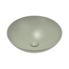 Axis Round Above Counter Ceramic Basin 400x400mm - Various Colours