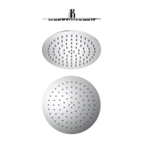 Thin Round Overhead Shower Head 250mm (Stainless Steel Made) - Various Colours