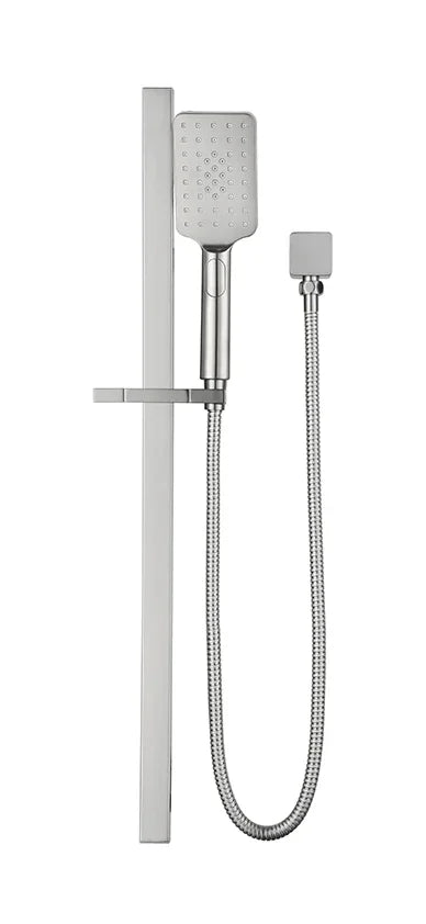 Slim Square Rail Shower - Various Colours