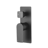 SMD23 Soft Square Shower / Bath Mixer with Diverter - Various Colours