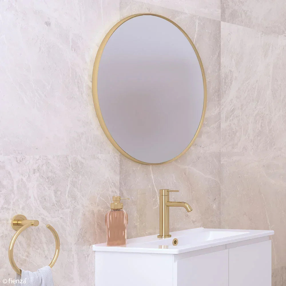 Round Mirror 800mm Diameter with frame - Various Colours (Frame)