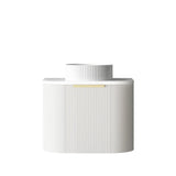 BV63WH Curved Fluted Matte White Wall Hung Vanity - 600 / 750 / 900 / 1200 / 1500 / 1800mm