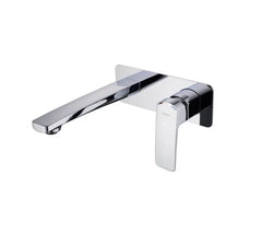 WBM13 Lucid Wall Basin/Bath Mixer Set With Spout - Various Colours