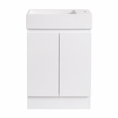 BV34 Compact Freestanding Vanity 500x250mm - White