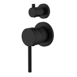 SMD02 Round Shower / Bath Mixer with Diverter (Separate Backplate) - Various Colours