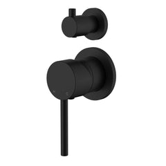 SMD02 Round Shower / Bath Mixer with Diverter (Separate Backplate) - Various Colours