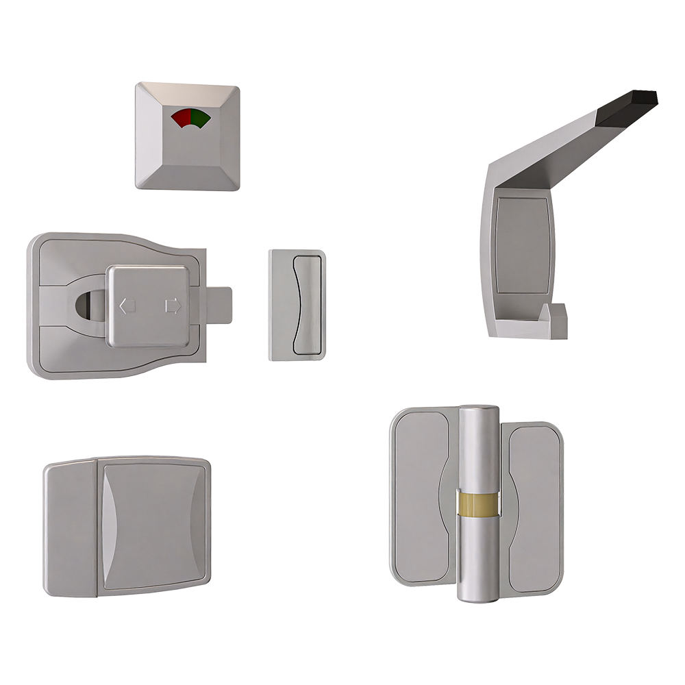 Moda Gravity Kit in Satin Chrome Plate - MODAGR-LH3-MODA-MH-MB-SCP (Left Hand)