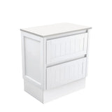 BV23 Hampton Matte White Fingerpull Freestanding Vanity - 750 / 900 / 1200mm