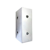 10mm Square Wall Bracket - Chrome
