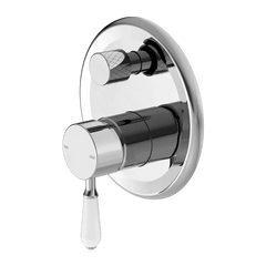 SMD33 Vintage Shower / Bath Mixer with Diverter - Various Handles and Colours (Mix & Match)