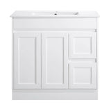 BV61 (460mm Depth) Gloss White Fingerpull Freestanding Vanity - 600 / 750 / 900 / 1200 / 1500 / 1800mm