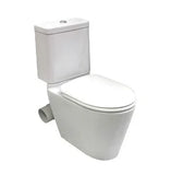 Cotto Closed Coupled Skew Pan Connection Toilet Suite with Soft Close Seat - White (4 Star)