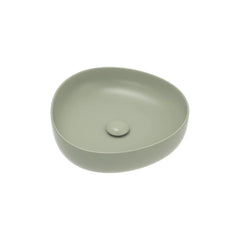 Pebble Above Counter Ceramic Basin 400x395mm - Various Colours