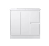 BV03 Gloss White Fingerpull Freestanding Vanity - 600 / 750 / 800 / 900 / 1000 / 1200 / 1500 / 1800mm