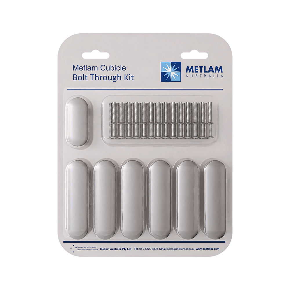 Bolt Through Kit Pack in Satin Chrome Plate - BOLTTHROUGHPK_SCP