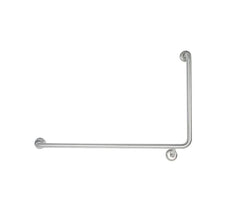 CARE Grab Rail Angled 90 degree 950x600mm Left / Right Hand - Various Colours
