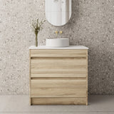 BV04 Natural Oak Freestanding Vanity - 600 / 750 / 900 / 1200 / 1500mm