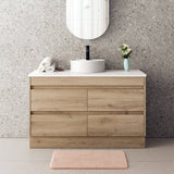 BV10 Dark Oak Fingerpull Freestanding Vanity - 600 / 750 / 900 / 1200 / 1500 / 1800mm