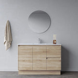 BV17 Freestanding Woodgrain Vanity - 1200x520mm (Floor Display Clearance)
