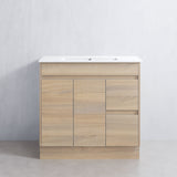 BV60 Wooden Fingerpull Freestanding Vanity - 600 / 750 / 900 / 1200 / 1500mm