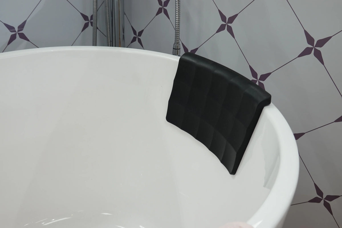 Bath Pillow / Head rest cushion - Matte Black