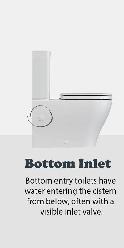 Raised Height Back To Wall Rimless Flush Toilet Suite with Soft Close Seat - White (4 Star)