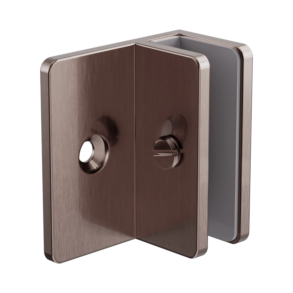 10mm F Wall Bracket - Brushed Bronze