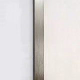 10mm Square Wall Channel - Brushed Nickel