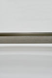 10mm Square Wall Channel - Brushed Nickel
