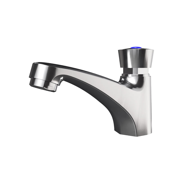 Gentec GPT1500 Zero Lead Stainless Steel 304 Hob Mounted Single Temperature Timed Flow Pillar Tap