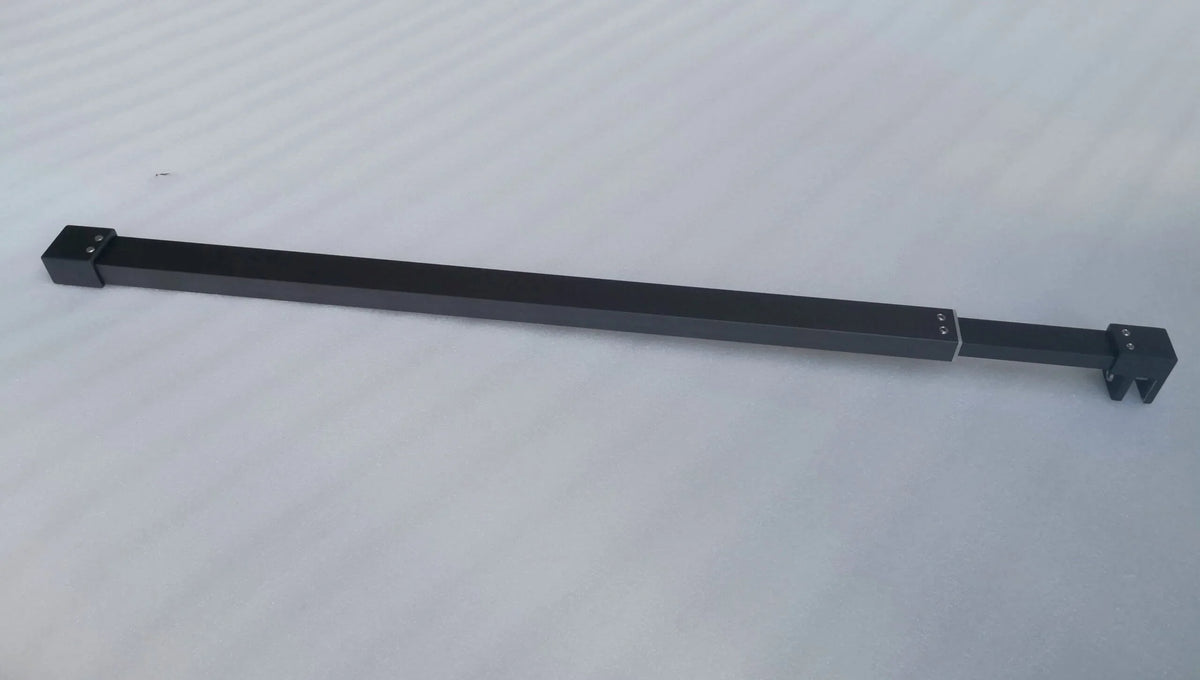 Black SS21 Shower Screen Stabiliser Support Bar 800-1080mm