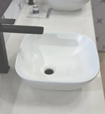 York-3635-MW Matte White Ceramic Basin 360x350x130mm