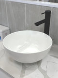 Opal-3535-MW Matte White Ceramic Basin 358x358x155mm