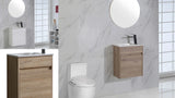 BV31WH Compact Wall Hung Wooden Vanity 465x260mm - Various Colours
