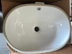 MBS Pill Undermount Ceramic Basin 460 x 320mm