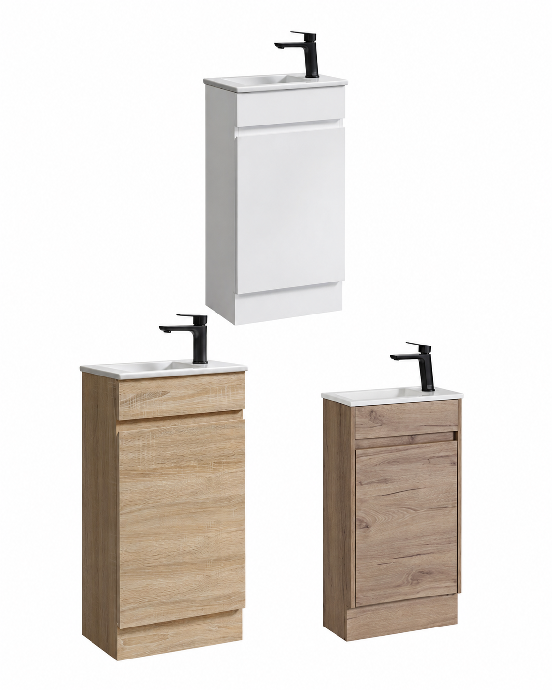 BV40 Compact Freestanding Vanity 465x260mm - Various Colours