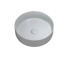 Aura Round Counter Top Ceramic Basin 360x360mm - Various Colours