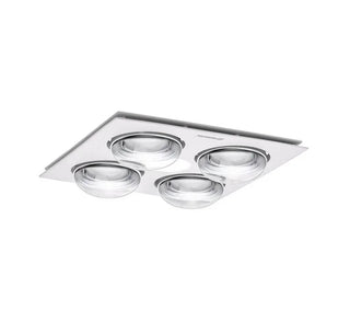 Exhaust Fan/Light/Heater 3-in-1 Bathroom Heater with 4 Heat Lamps