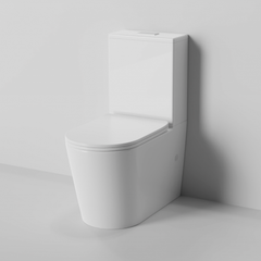 Back To Wall Rimless Flush Toilet Suite with Soft Close Seat (Stock Clearance)