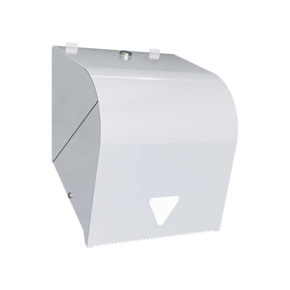 Paper Towel Roll Dispenser Lockable in White - ML4093W_LOCK