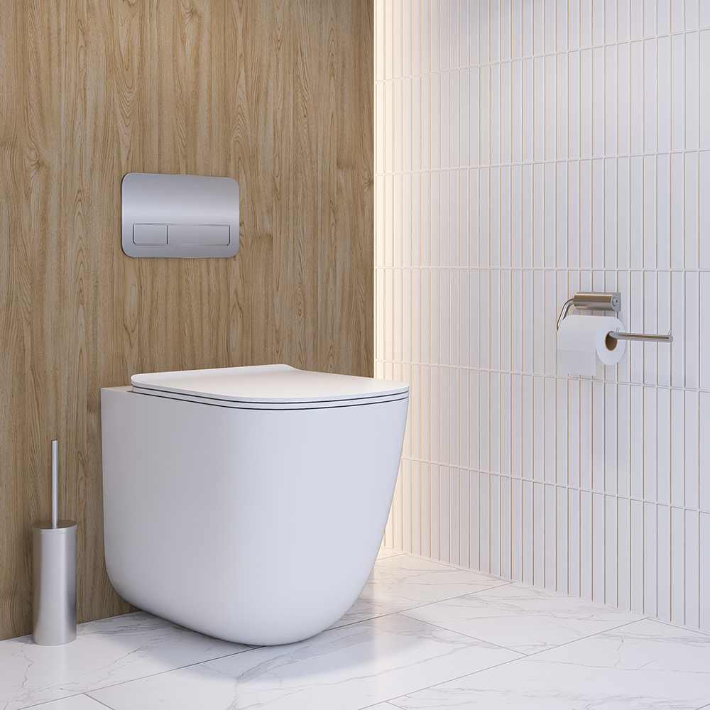 Double Toilet Roll Holder in Satin Stainless Steel - ML4135_2